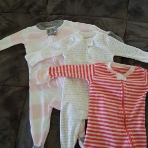 Burt's Bees Footie Pajamas Bundle